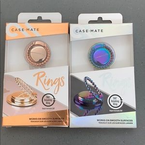 Latest CaseMate rings 💍 for the back of your 📱